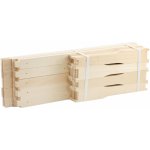 LYSON Rámkové přířezy HOFFMAN 39 x 24 - dřevěné kpl 10ks – Zboží Dáma