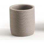 BISK Erga Riko sklenice na zubní kartáčky na postavení taupe ERG-08576 – Zboží Mobilmania