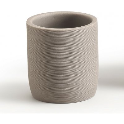 BISK Erga Riko sklenice na zubní kartáčky na postavení taupe ERG-08576 – Zboží Mobilmania