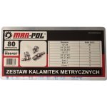Mazací hlavice Whitworthův palcový závit sada 110 ks MAR POL – HobbyKompas.cz