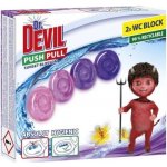 Dr. Devil Sunset Blossom Push Pull WC blok bez košíku 2 x 20 g – Zboží Dáma Dr. Devil Sunset Blossom Push Pull WC blok bez košíku 2 x 20 g – Zboží Dáma