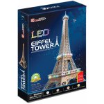 CubicFun 3D puzzle Eiffelova věž se světlem 82 ks – Hledejceny.cz