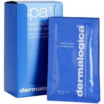 Dermalogica Body Care hydroaktivní minerální sůl do koupele A Sea-Salt Bath Therapy for a Remineralizing Soak or All-Over Skin Polishing 12 x 28 g