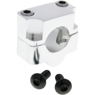 Vparts Objímka na řidítka z 22mm na 28,6mm stříbrná VC30844 – Zboží Mobilmania