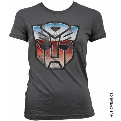 Transformers tričko Distressed Autobot Shield Girly dámské – Zbozi.Blesk.cz