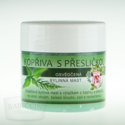 Putorius bylinná mast Kopřiva s přesličkou 150 ml