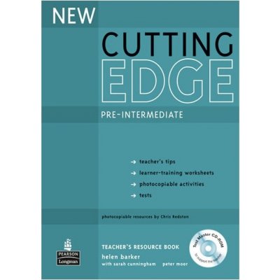 New Cutting Edge pre-intermediate Techer's Resource Book + CD-ROM - Barker Helen, Cunningham sarah, Moor Pet – Zboží Mobilmania