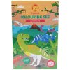 Výtvarné a kreativní sada Tiger Tribe Colouring Set Dinosauři