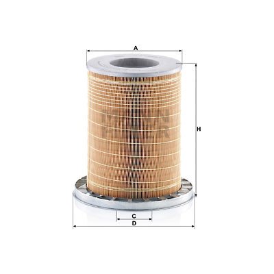 MANN-FILTER Vzduchový filtr C23589/1 – Hledejceny.cz