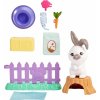 Výbavička pro panenky Mattel Barbie Domácí mazlíček králíček HKD84