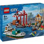 LEGO® City 60422 Přístav s nákladní lodí – Zboží Dáma