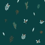 Takoy Funkční úplet na trička 210 g smaragdové větvičky – Hledejceny.cz