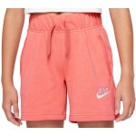 Nike Sportswear Club FT 5 Short pink salt/white – Sleviste.cz