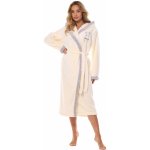 L&L dámský župan 2419 Tess cream krémová – Zboží Mobilmania