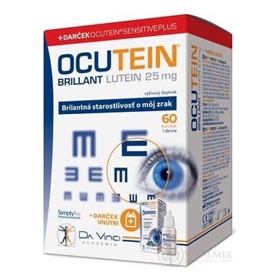 Simply You Ocutein Brillant Lutein 2 g DaVinci 60 kapslí + kapky – Hledejceny.cz