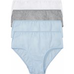 Lupilu dívčí kalhotky BIO, 4 kusy bílá / šedá / světle modrá – Zboží Dáma