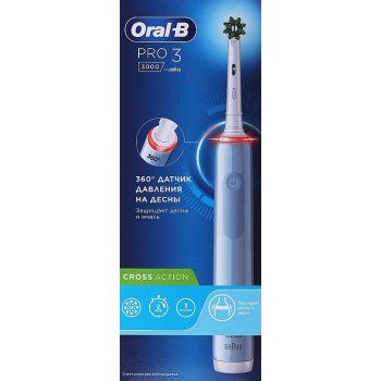 Oral-B Pro 3 3000 Cross Action Blue