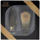 Naomi Campbell Queen of Gold EDT 15 ml + sprchový gel 50 ml dárková sada