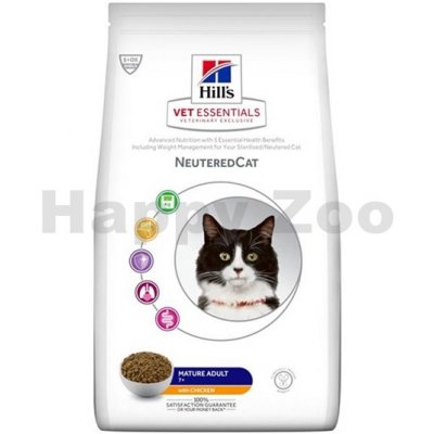 Hill's VetEssentials Feline Mature Adult NeuteredCat Chicken 1,5 kg – Hledejceny.cz