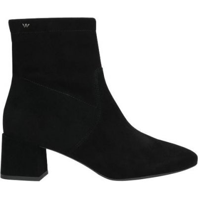 Wojas dámské stylové kotníkové boty z černého veluru – Zboží Mobilmania