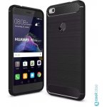 Pouzdro CARBON Huawei P8 Lite 2017, P9 Lite 2017 černé – Hledejceny.cz