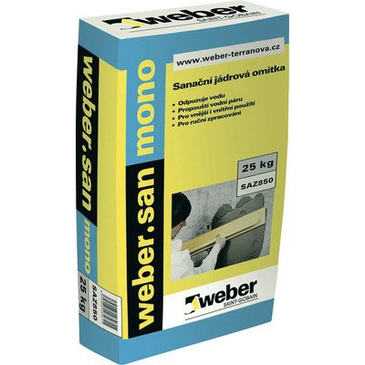 Webersan mono Sanační omítka 20 kg – HobbyKompas.cz