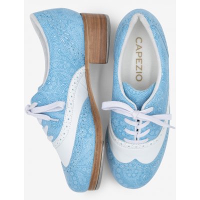 Capezio Stepky Roxy 960F tyrkysová-bílá – Sleviste.cz