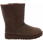 UGG Clas Short Leath Brownstone W 1016559-BWST hnědé – Zboží Dáma