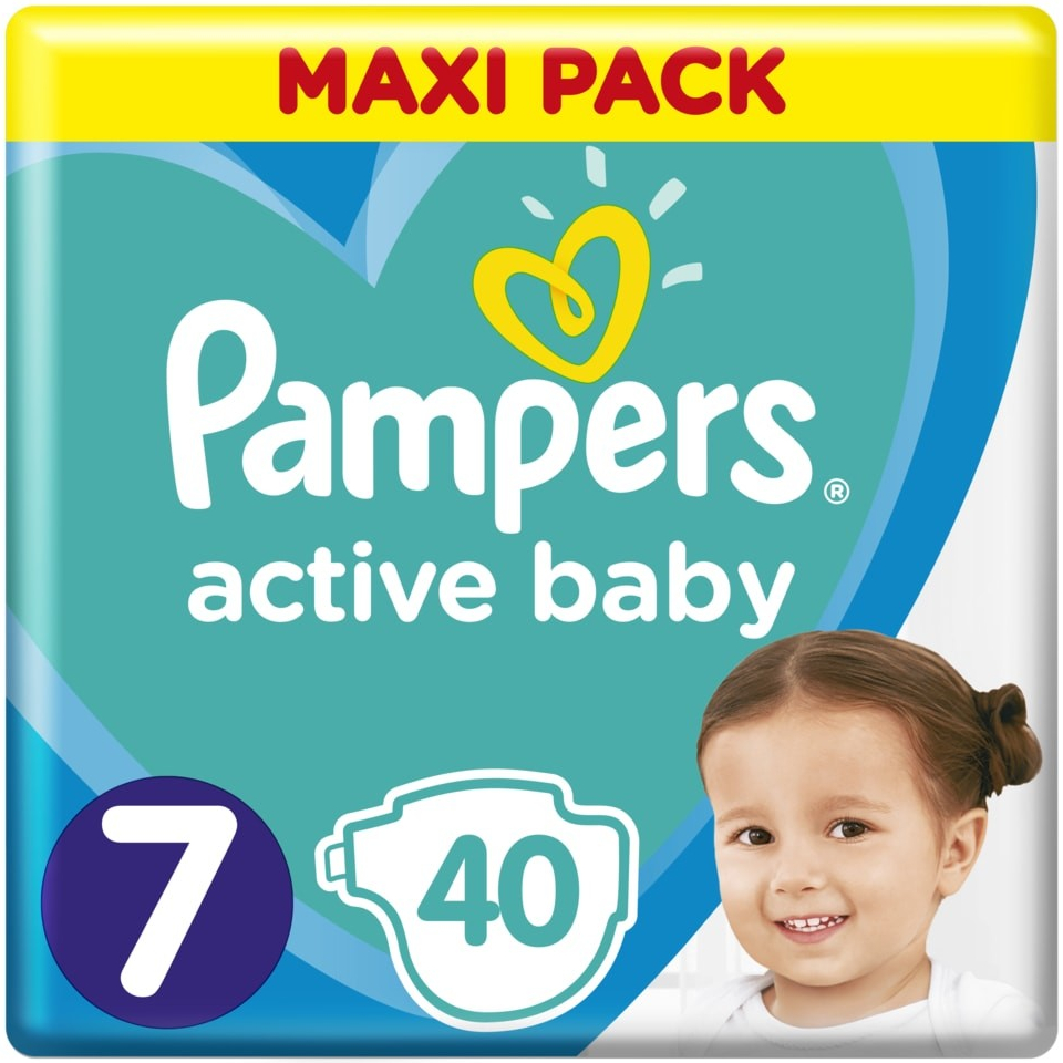 Pampers Active Baby 7 40 ks