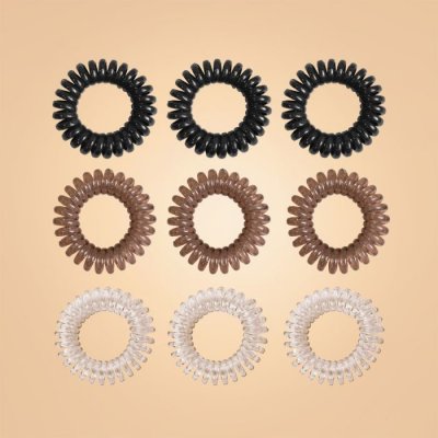 BeastPink Set spirálových gumiček do vlasů mix – Zboží Dáma