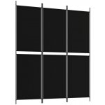 vidaXL 3dílný paraván bílý 150 x 180 cm textil – Zboží Dáma