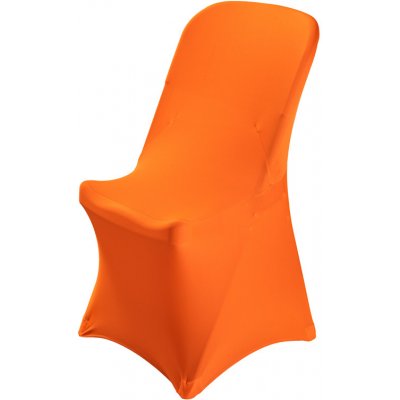 TENTino Elastický potah na skládací židli PTH01 Barva ubrusu: ORANŽOVÁ / ORANGE