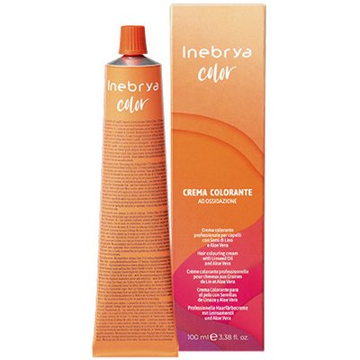 Inebrya Bionic Color permanentní barva na vlasy 8/34 Light Blonde Golden Cooper 100 ml – Zboží Mobilmania