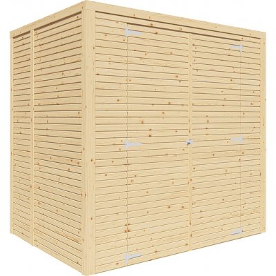 Bertilo Box 2, 208 x 157 cm přírodní – Zboží Mobilmania