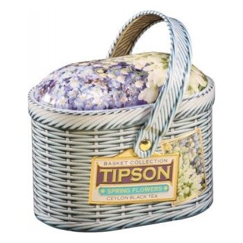 Tipson Basket Spring Flowers černý 100 g