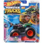 Mattel Hot Wheels Auto Monster Trucks Kaskadérské kousky set s vrakem kov – Hledejceny.cz