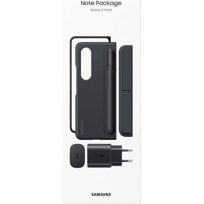 EF-OF93KKBE Samsung Standing + S Pen + 25W Cestovní Nabíječka pro Galaxy Z Fold 4 černé EF-OF93KKBEGWW