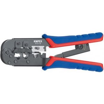 KNIPEX lisovací kleště pro konektory RJ45 / RJ12 Western 975110