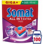 Somat All in 1 Extra tablety do automatické myčky na nádobí 100 ks – Zboží Dáma