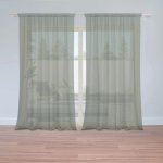 Záclony Vojenská zelená 2: 2 ks - 150x250 cm - Sablio – Hledejceny.cz