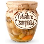 Chuť Moravy Nakládané žampiony 200 ml – Sleviste.cz