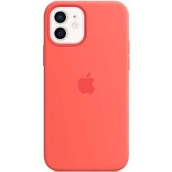 Apple Silikonový Kryt vč. MagSafe pro iPhone 12/12 Pro Pink Citrus MHL03ZE/A