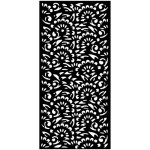 Stamperia Plastová šablona 12x25cm Květiny vějíř – Zboží Dáma