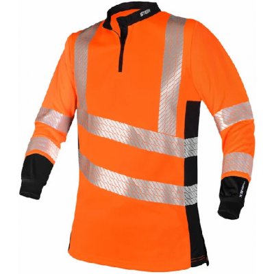 Stein Tričko s dlouhým rukávem X25 VENTOUT Hi-Vis oranžová 3XL – Zboží Dáma