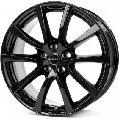 Borbet LV4 7x17 4x100 ET38 black gloss | Zboží Auto