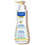 Mustela Bébé Dry Skin výživný čisticí gel s obsahem ochranného krému obnovující kožní bariéru pro děti od narození Hair & Body 300 ml – Zboží Dáma