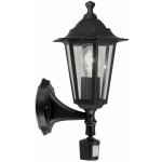 Eglo 22469 Svítidlo se senzorem LATERNA 4 1xE27/60W černá EG22469.01 – Sleviste.cz