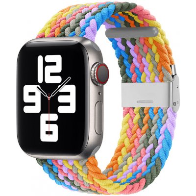 AW Pletený řemínek na Apple Watch s přezkou - Multicolor Šířka uchycení řemínku: 38/40/41mm Multicolor IR-PTRAW-07 – Zboží Mobilmania