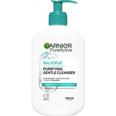Garnier Pure Active Hydratační čisticí gel proti nedokonalostem 250 ml – Zboží Dáma
