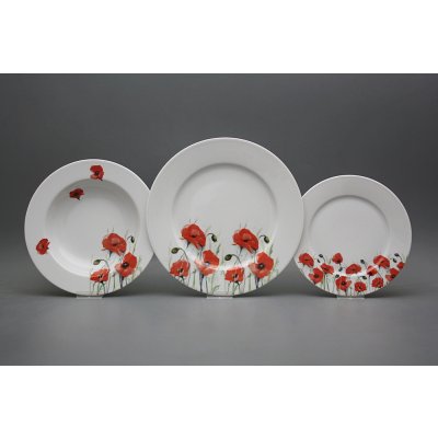 Bohemia Porcelán 1987 Talířová souprava Nina Afghan Spirit BB 12 dílná – Hledejceny.cz